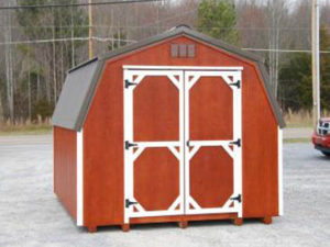 mini barn storage shed